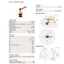 ROBÔ INDUSTRIAL KUKA KR 210 R2700 / 2027