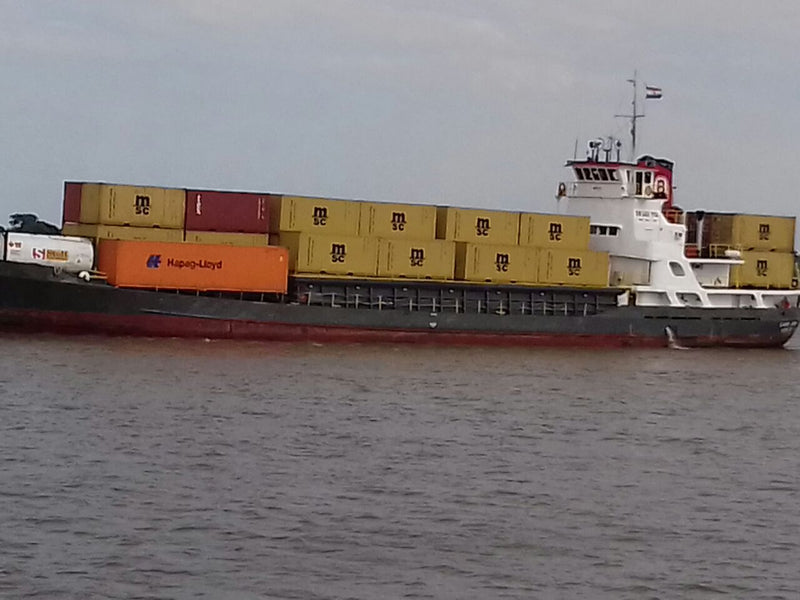 NAVIO PORTA-CONTÊINERES 100 TEU