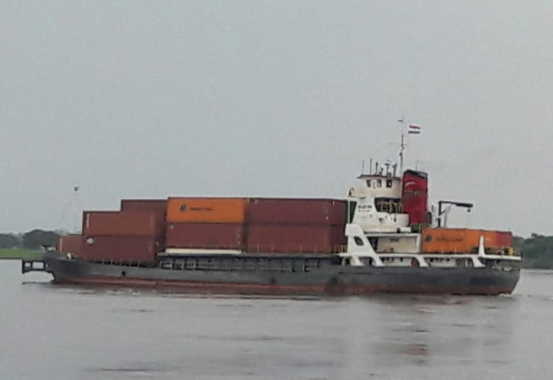 NAVIO PORTA-CONTÊINERES 100 TEU