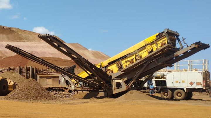 BRITADOR -  PLANTA DE BRITAGEM MÓVEL  410 T/H