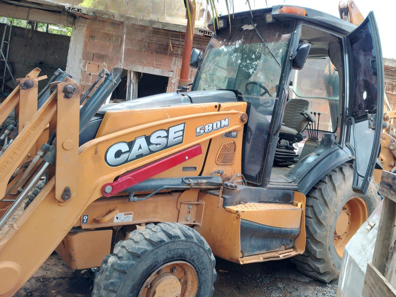 RETR0ESCAVADEIRA  CASE 580N, 2013, 4800H, ES