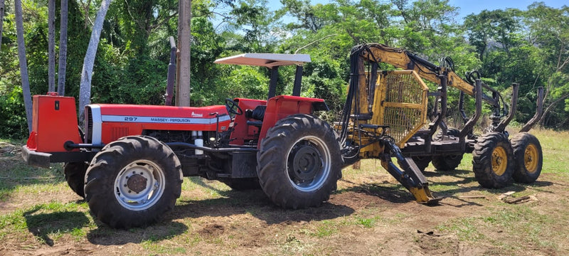 TRATOR AUTOCARREGÁVEL  MF 297 4x4 / 2003 / MT