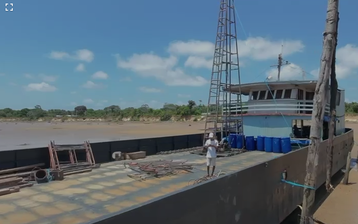 BALSA CARGA GERAL MOTORIZADA (FERRY) 250T