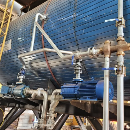 CALDEIRA A LENHA – 15 TON/H x  10 Kgf/cm²