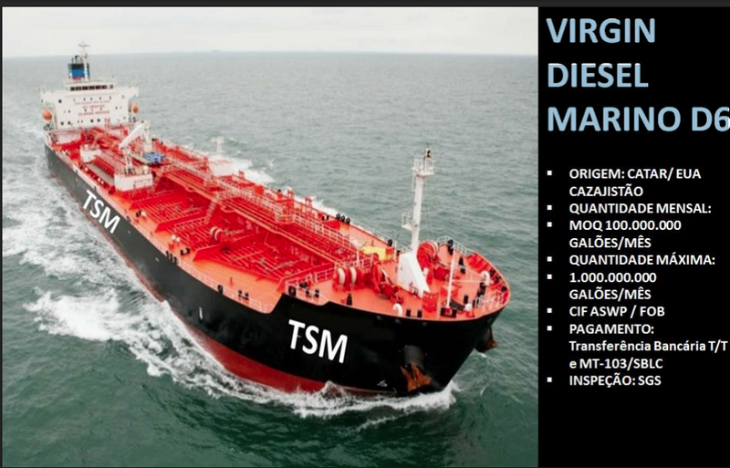 DIESEL MARÍTIMO D6 (VIRGEN FUEL OIL)