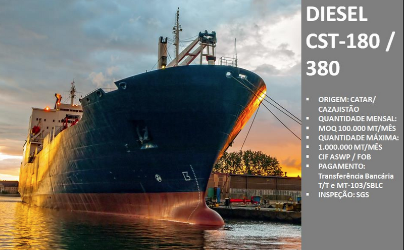 DIESEL CST-180 / 380  ÓLEO COMBUSTÍVEL (BUNKER)