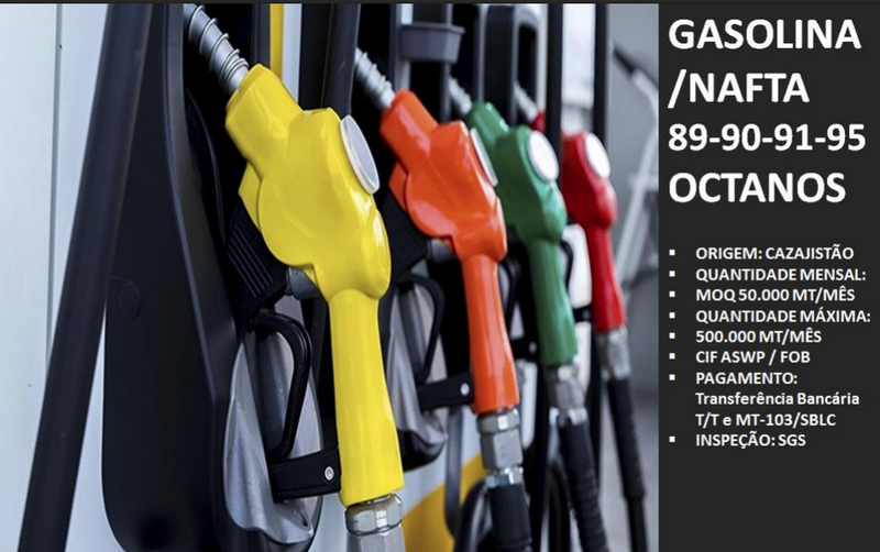 GASOLINA / NAFTA (89-95 OCTANOS)