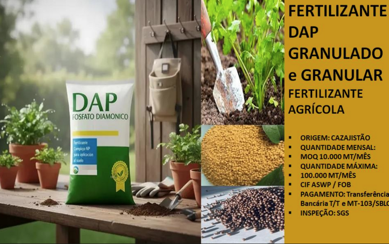 FERTILIZANTE DAP (FOSFATO DIAMÔNICO)