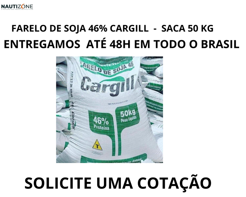 FARELO DE SOJA 50 KG, CARGIL