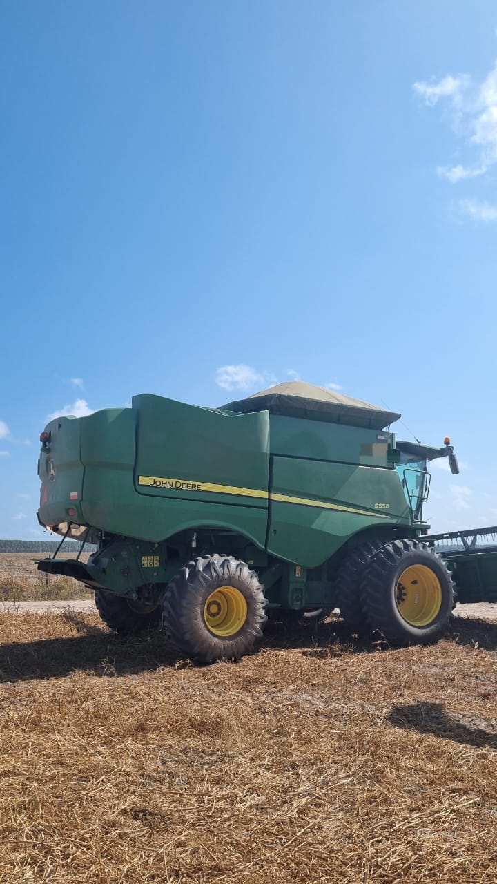 COLHEITADEIRA JOHN DEERE S550, ANO 2018, PI