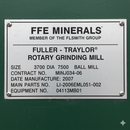 MOINHO DE MOAGEM ROTATIVO  BOLAS FFE