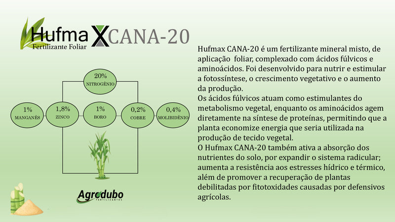 FERTILIZANTE MINERAL PASTAGEM HUFMAN, SP