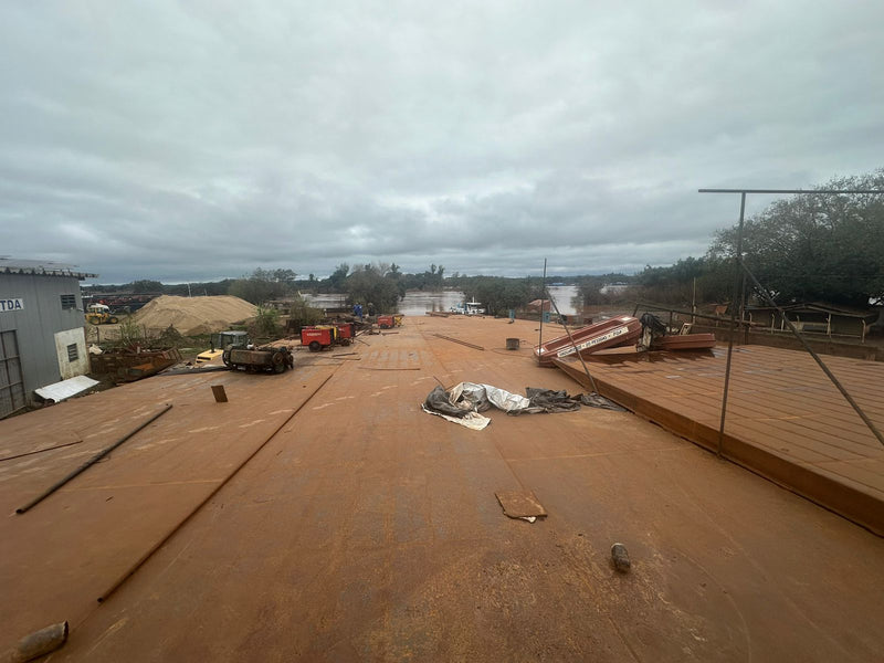 BALSA CARGA GERAL 700T,  48X15X2.20M,  2024, RIO GRANDE DO SUL