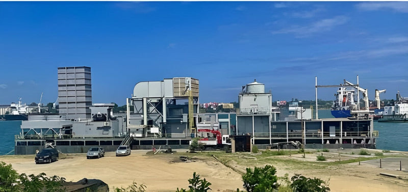PLANTA DE GERAÇÃO DE ENERGIA MARÍTIMA , 48 MW 60HZ , À GÁS