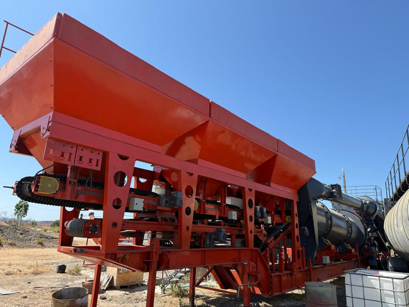 USINA DE ASFALTO CIBER 80 T/H 2010