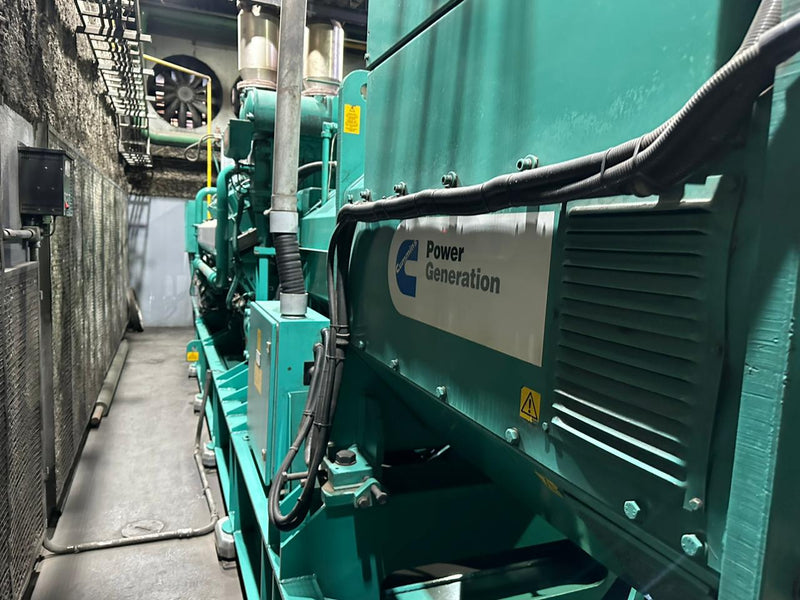 Grupos Geradores Cummins a Gás 6 MVA