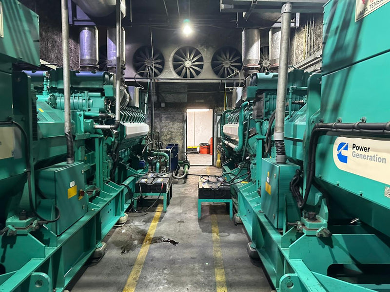 Grupos Geradores Cummins a Gás 6 MVA