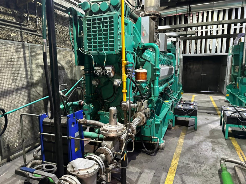 Grupos Geradores Cummins a Gás 6 MVA