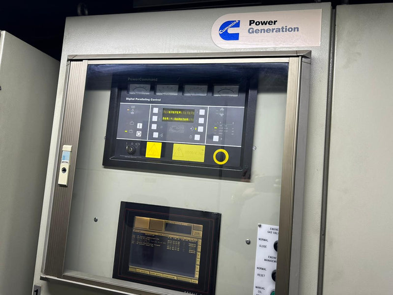 Grupos Geradores Cummins a Gás 6 MVA