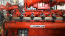 GRUPO GERADOR GUASCOR A GÁS 1177 KVA / 2001