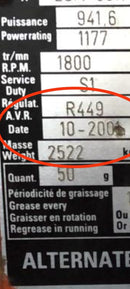 GRUPO GERADOR GUASCOR A GÁS 1177 KVA / 2001