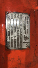 GRUPO GERADOR GUASCOR A GÁS 1177 KVA / 2001