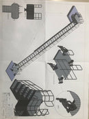 RAMPA  EM ALUMÍNIO 17M, ARTICULADA, 17 M