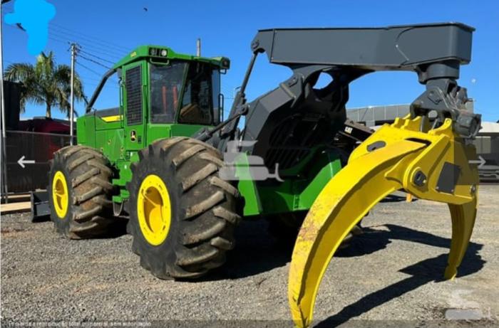 SKIDDER JOHN DEERE 648L, 2016, MG