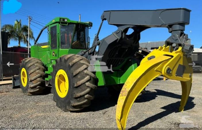 SKIDDER JOHN DEERE 648L, 2016, MG