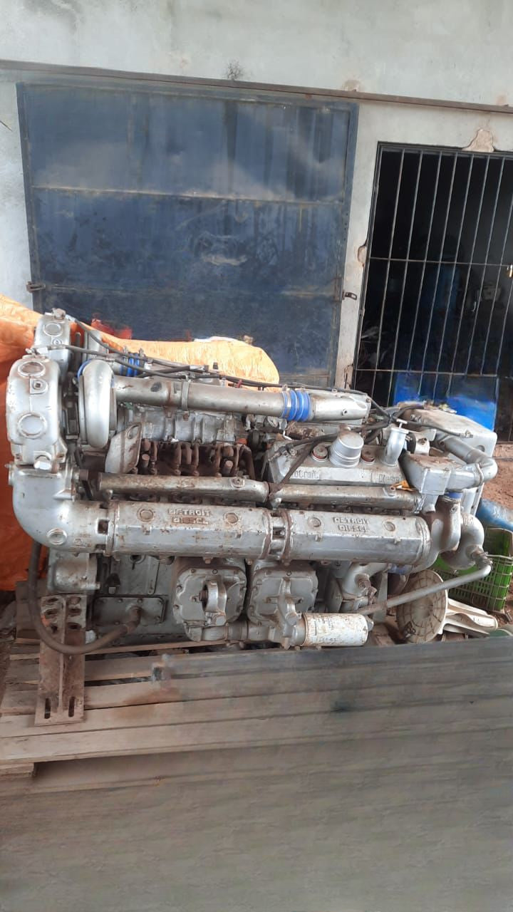 MOTOR DETROIT  GM V 12 71,  700HP , REVISADO, AP