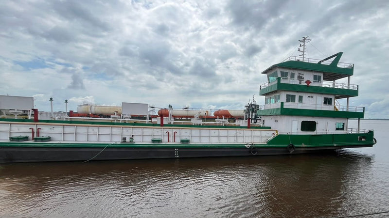 BALSA PETROLEIRA FERRY,  400 M3, 40X9X1.80M,  AMAZONAS