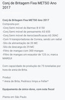 BRITADOR FIXO METSO  75T/H , 2017 - SÃO PAULO