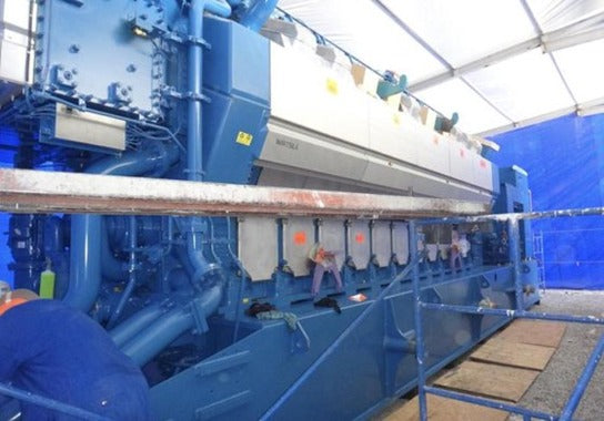 GERADOR DE  ENÉRGIA  A GAS 18,7 MW