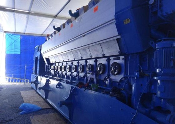 GERADOR DE  ENÉRGIA  A GAS 18,7 MW