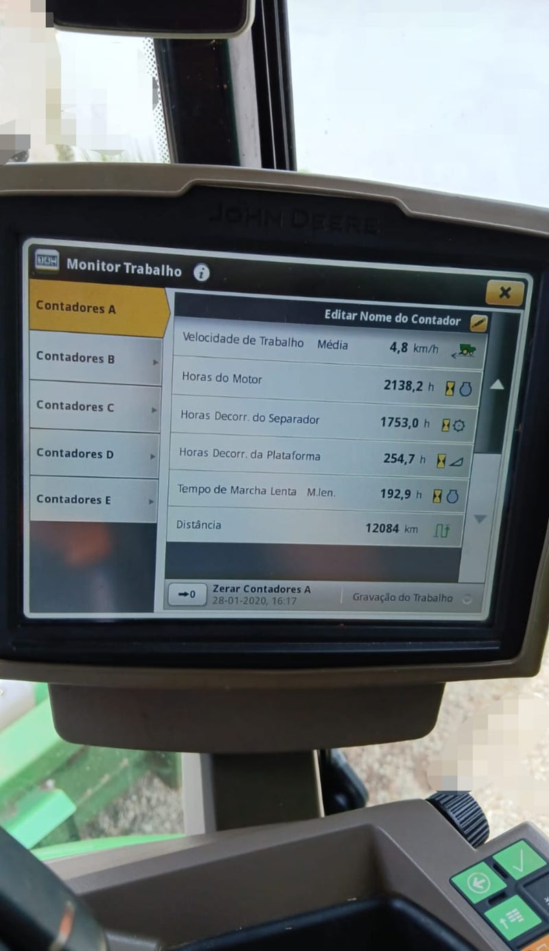 JOHN DEERE 1550 HARVESTER, 2004
