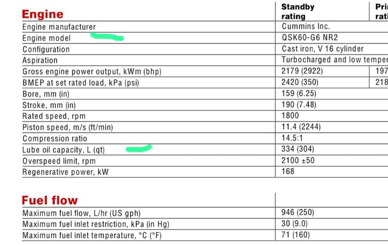GERADOR CUMMINS -  2500 kVA