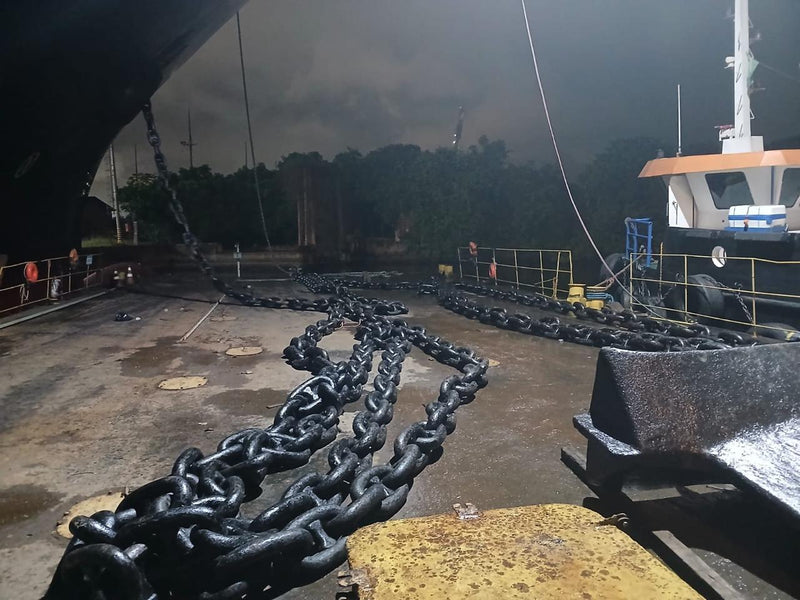 AMARRAS DE NAVIO COM SWIVEL 84 mm