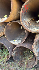 TUBOS DE AÇO 600MM X 15,9 MM USADOS