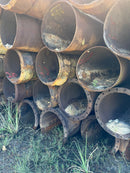 TUBOS DE AÇO 600MM X 15,9 MM USADOS