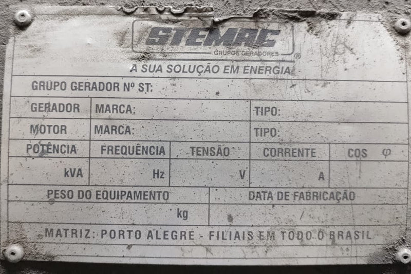 GERADORES STEMAC 1.950 kVA CUMMINS