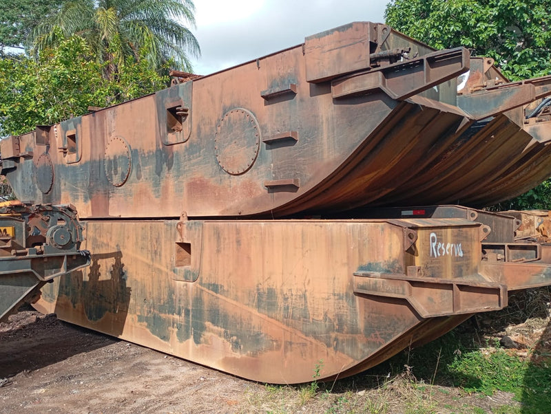 FLUTUADORES DE AÇO / BALSAS MODULARES