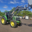 TRATOR JOHN DEERE 6110J COM CONCHA E CONJ BALDAN – ANO 2015 – SP