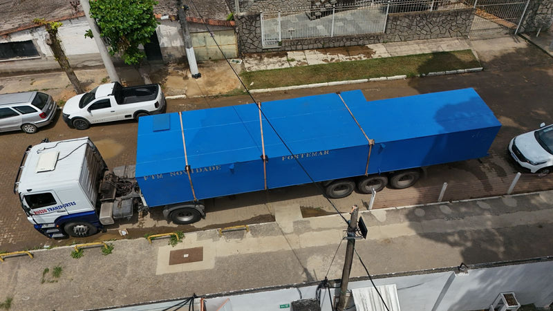 BALSA MODULAR DECARGA GERAL,  14X2,65X1,50m, RIO DE JANEIRO