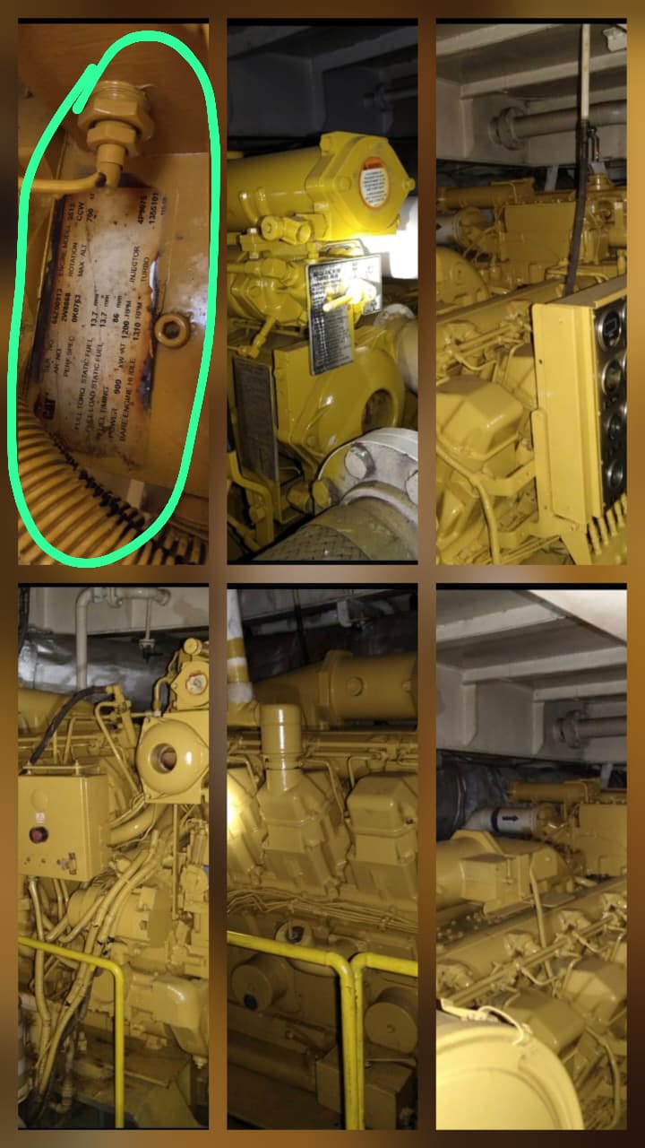 MOTOR CATERPILLAR 3512 MARINIZADO