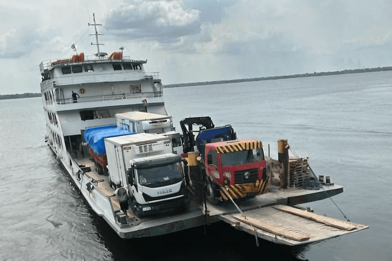 BALSA FERRY, 370  PASSAGEIROS, 46X12X2.40M,  2019,  PARÁ