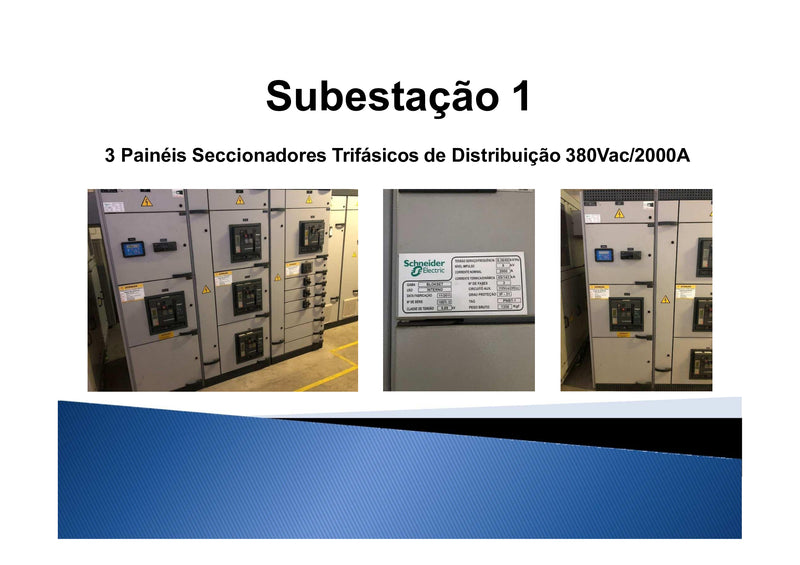 SUBESTAÇÕES - 1500 KVA E 2000 KVA